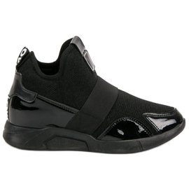Wedge Slip-On sneakers sort