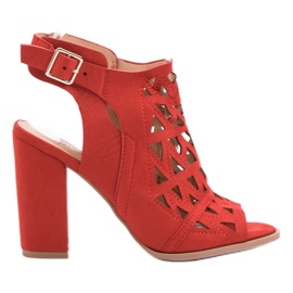 Chc Shoes Åbne sandaler rød