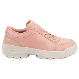 Lyserøde sneakers