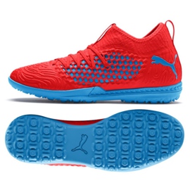 Puma Future 19.3 Netfit Tt M 105542 01 fodboldstøvler rød rød