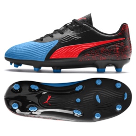 Puma One 19.4 Fg Ag Jr 105501 01 fodboldstøvler flerfarvet sort