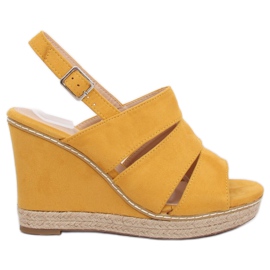 Gule kile sandaler 9069 Gul