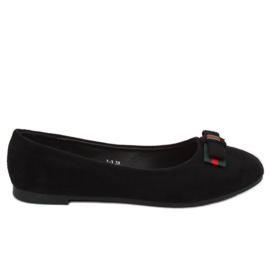 Sort dame ballerina X-3 Negro