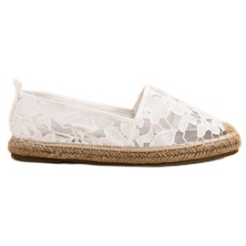 Lucky Shoes Hvid blonde Espadrilles