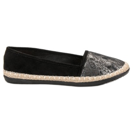 Lucky Shoes Sort Slip-On Sko