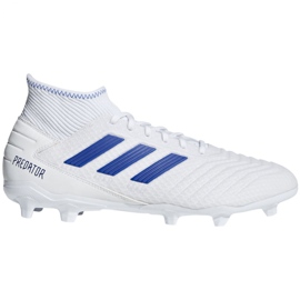 Adidas Predator 19.3 Fg M BB9333 fodboldstøvler flerfarvet hvid