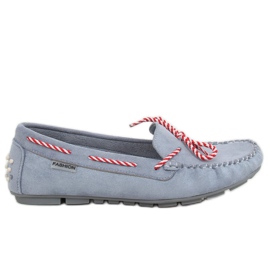 Blå kvinders loafers MH04 Blå