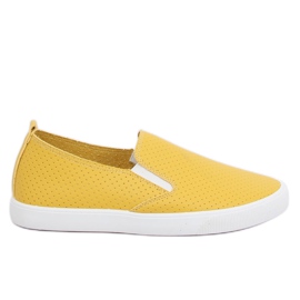 Gule slip-on sneakers WD010-4 Gul