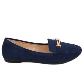 Kvinder marineblå loafers JM8542Z Azul Marino marine blå