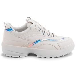 Hvide mode sneakers