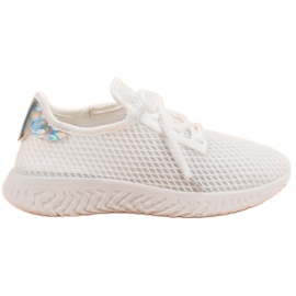 Slip-on sportssko hvid