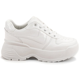 Kylie Sneakers på platformen hvid