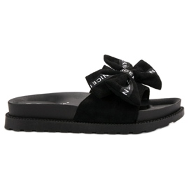 Seastar Suede kvinders hjemmesko sort