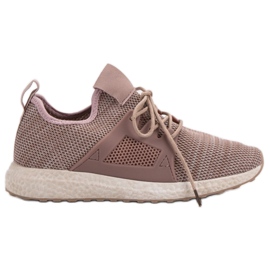 Slip-on sportssko violet