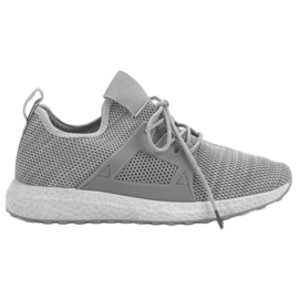 Slip-on sportssko grå