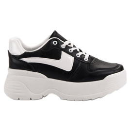 Kylie Sneakers på platformen sort