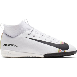 Indendørs sko Nike Mercurial Superfly X 6 Academy Ic Jr AJ3110-109 flerfarvet hvid