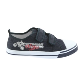 Velcro sneakers Motocross Atletico 1809 marineblå marine blå