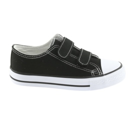 Sorte Atletico velcro sneakers hvid