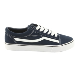 AlaVans Sneakers bundet marineblå DK hvid marine blå