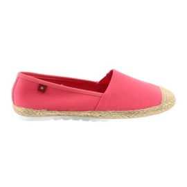 Big Star Kvinders Espadrilles 274731 Pink-Coral lyserød