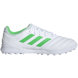 Adidas Copa 19.3 Tf M D98064 fodboldstøvler hvid hvid