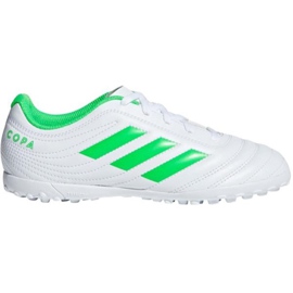 Adidas Copa 19.4 Tf M D98072 fodboldstøvler flerfarvet hvid