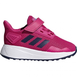 Adidas Duramo 9 I Kids F35108 sko lyserød