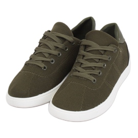 Grønne damesneakers 7062-Y DK.GREEN