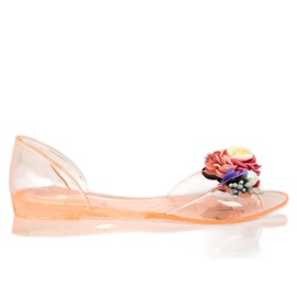 Ballerinas meliski pink 7620-PL Pink lyserød