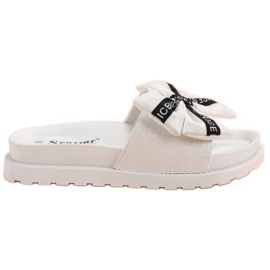 Seastar Suede kvinders hjemmesko hvid