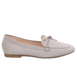 Grå Dame grå loafers 7115-P Grå