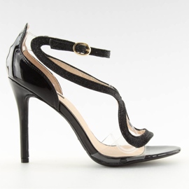 Sorte sandaler 1443 Black II-GAT