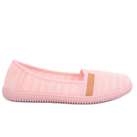 Pink ballerinaer til kvinder XJ-2959 Pink lyserød