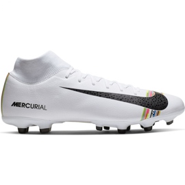 Nike Mercurial Superfly 6 Academy Mg M AJ3541-109 fodboldsko flerfarvet hvid