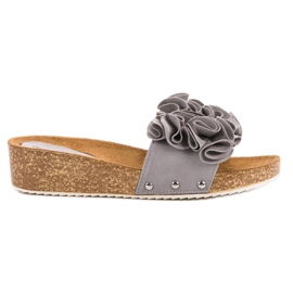 Seastar Afslappede grå tøfler