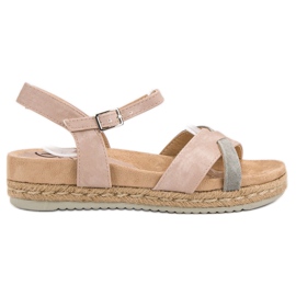 Kylie Espadrilles sandaler lyserød