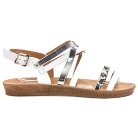 Seastar Moderigtige hvide sandaler