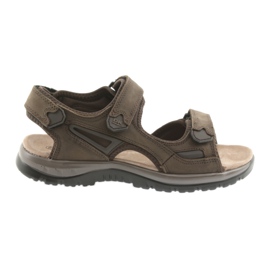 Velcrosandaler, lys EVA DK brun bund
