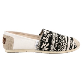 Lady Fashion Slip On Boho sneakers sort brun