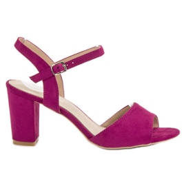 Filippo Højhælede sandaler violet
