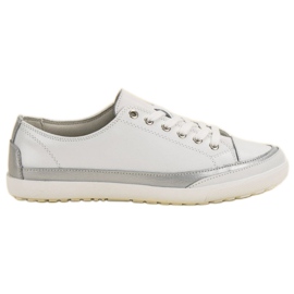 Filippo Hvide læder sneakers