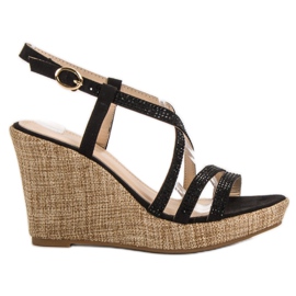 Queentina Kile sandaler sort