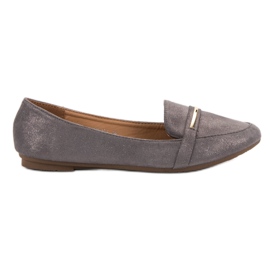 Abloom Grå kvinders loafers