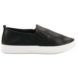 SHELOVET Openwork Slipons sort