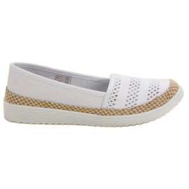 SHELOVET Tekstil Espadrilles hvid