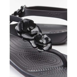 Crocs Serena Embellish Flip W 060 Sort Sort