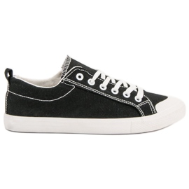 SHELOVET Lav sorte sneakers