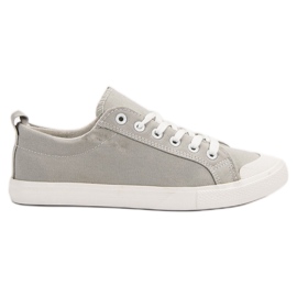 SHELOVET Lav grå sneakers