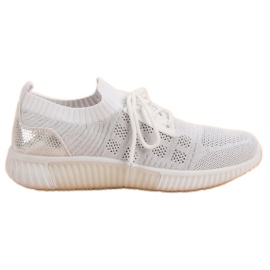 Primavera Hvide slip-on sko